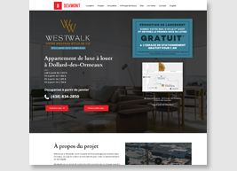 Site web Westwalk